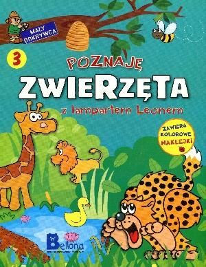 Poznaję zwierzęta z lampartem Leonem praca zbiorowa