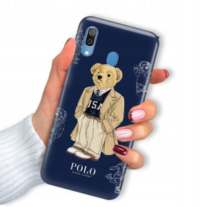 Etui do SAMSUNG A30 Case Top Miś Bearbrick Wzory