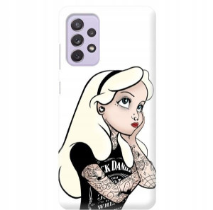 Etui Do SAMSUNG A72 Hardkorowe Księżniczki Wzory