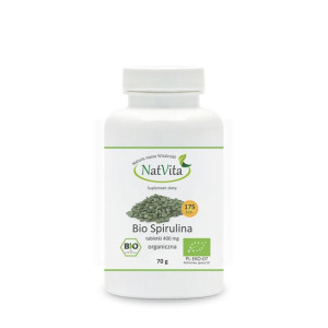 Spirulina BIO tabletki 400mg 175 tabletek NatVita