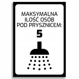 Zabawna TABLICZKA Drzwi do Łazienki WIELE WZORÓW