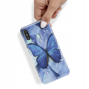 Etui do SAMSUNG A60 Case Motyle Butterfly Wzory