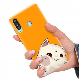 Etui do SAMSUNG A60 Case Pieski Kotki Top Wzory