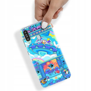 Etui do SAMSUNG A60 Obudowa Case Kosmos Top Wzory