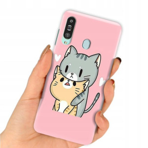 Etui do SAMSUNG A60 Obudowa Chibi Lama Top Wzory