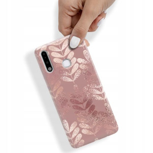 Etui do SAMSUNG A70e Obudowa Rose Gold TOP Wzory