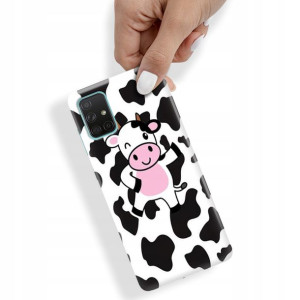 Etui do SAMSUNG A71 Obudowa KRÓWKA COW Case Wzory
