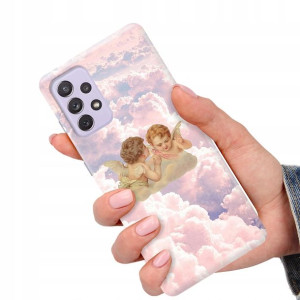 Etui do SAMSUNG A72 Angel Aniołki Obudowa Wzory