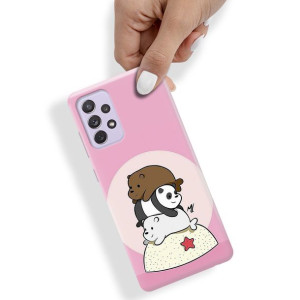 Etui do SAMSUNG A72 Case We Bare BEARS Top Wzory