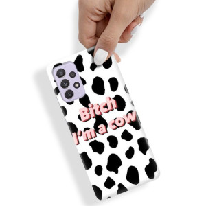 Etui do SAMSUNG A72 Obudowa KRÓWKA COW Case Wzory