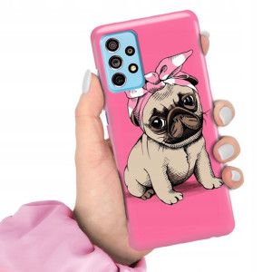 Etui do SAMSUNG A73 5G Case CHIBI LAMA TOP Wzory