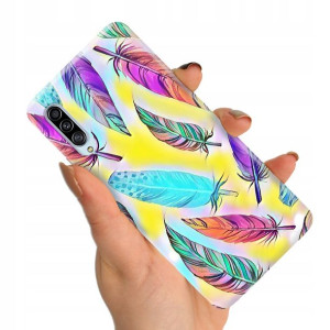 Etui do SAMSUNG A90 Obudowa Case BOHO Leaves Wzory