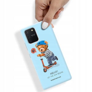 Etui do SAMSUNG A91 Obudowa TEDDY Misie Top Wzory