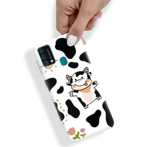Etui do SAMSUNG F41 Obudowa KRÓWKA COW Case Wzory