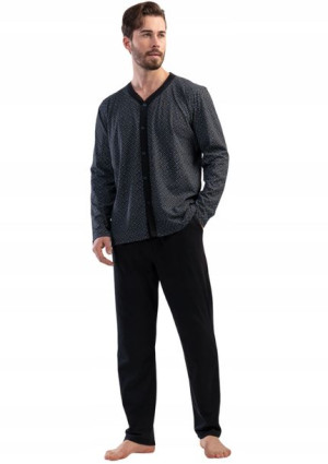 Piżama Męska bawełniana Vienetta 4XL +size krótki