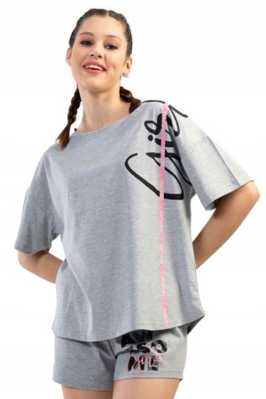 Piżama Damska krótkie spodnie Vienetta bawełna L
