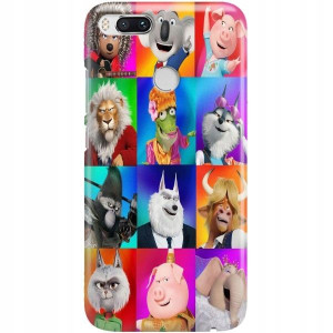ETUI DO XIAOMI Mi 5X Case Kids Bajkowe SING Wzory