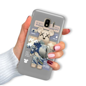 Etui do SAMSUNG J4 2018 Case Miś Bearbrick Wzory