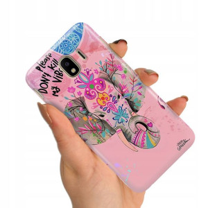 Etui do SAMSUNG J4 2018 Obudowa Case Wzory + SZKŁO