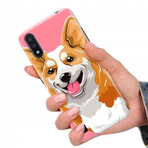 Etui do SAMSUNG M01 Case Pieski Kotki Top Wzory