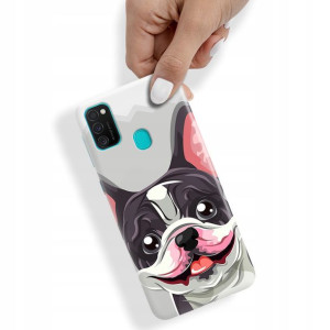 Etui do SAMSUNG M21 Case Pieski Kotki Top Wzory