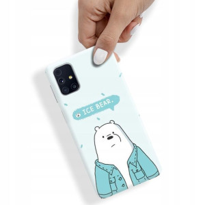 Etui do SAMSUNG M31S Case We Bare BEARS Top Wzory