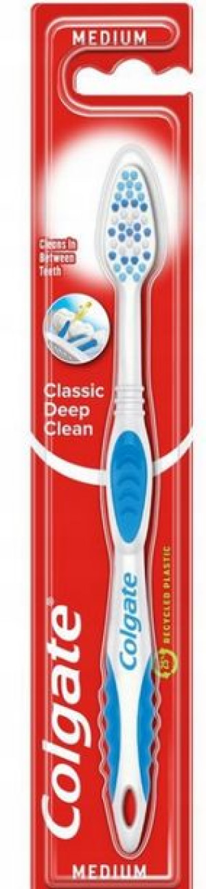 Colgate Deep Clean Szczoteczka do Zębów  Średnia