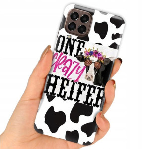 Etui do SAMSUNG M33 5G Obudowa Krówki Moo Wzory