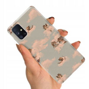 Etui do SAMSUNG M51 Angel Aniołki Obudowa Wzory