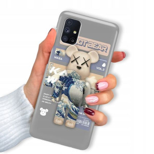 Etui do SAMSUNG M51 Case Top Miś Bearbrick Wzory