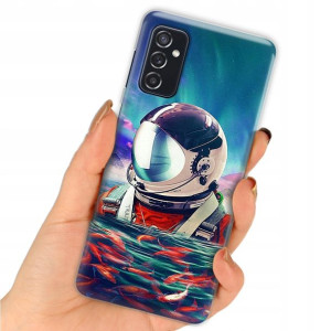 Etui do SAMSUNG M52 5G Case TOP Kosmos Space Wzory