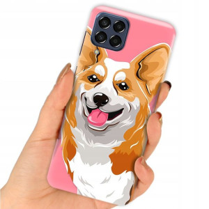 Etui do SAMSUNG M53 5G Zwierzątka Pieski Top Wzory