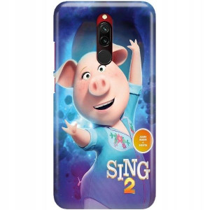 ETUI DO XIAOMI REDMI 8 Obudowa Bajkowe SING Wzory