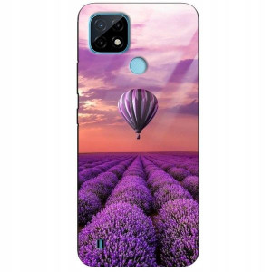 ETUI GLASS + SZKŁO Do REALME C21 Case Topowe Wzory