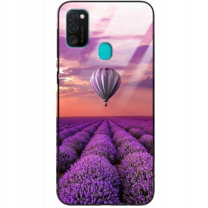 ETUI GLASS + SZKŁO Do SAMSUNG M21 Case Modne Wzory