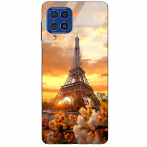 ETUI GLASS + SZKŁO Do SAMSUNG M62 Case Modne Wzory