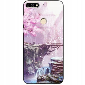 ETUI GLASS +SZKŁO Do HUAWEI HONOR 7A Obudowa Wzory