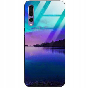 ETUI GLASS +SZKŁO Do HUAWEI P20 PRO Case Top Wzory