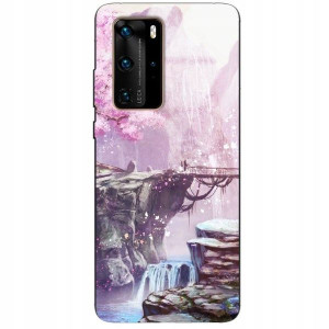 ETUI GLASS +SZKŁO Do HUAWEI P40 PRO Case Top Wzory