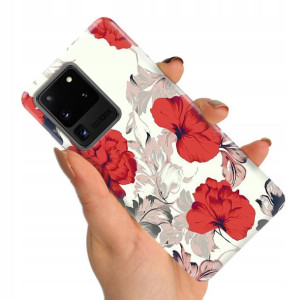 Etui do SAMSUNG S20 ULTRA Obudowa Wzory + SZKŁO