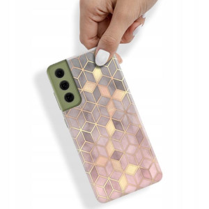 Etui do SAMSUNG S21 FE Marmurki Obudowa Case Wzory