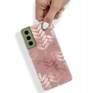 Etui do SAMSUNG S21 FE Obudowa Case Pink TOP Wzory