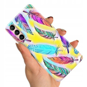 Etui do SAMSUNG S21 Obudowa Case BOHO Leaves Wzory