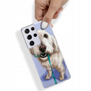 Etui do SAMSUNG S21 ULTTRA 5G Pieski Kotki Wzory
