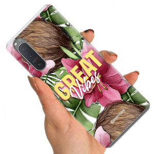 Etui do SONY XPERIA 5 II Case Owocowe Love Wzory