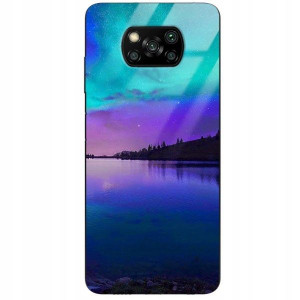 ETUI GLASS +SZKŁO Do XIAOMI POCO X3 Case Top Wzory