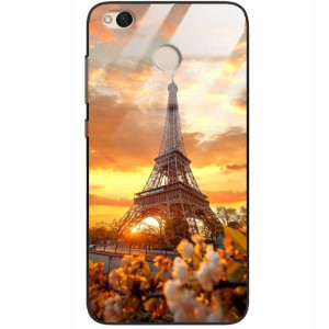 ETUI GLASS +SZKŁO Do XIAOMI REDMI 4X Obudowa Wzory
