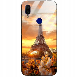 ETUI GLASS +SZKŁO Do XIAOMI REDMI 7 Case Top Wzory