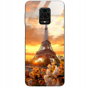 Etui Glass +szkło Do Xiaomi Redmi Note 9 Pro Wzory