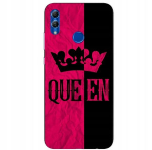 Etui Glass Do HUAWEI HONOR 10 LITE Męskie Wzory